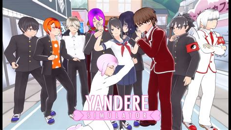 male yandere characters|all male rivals yandere simulator.